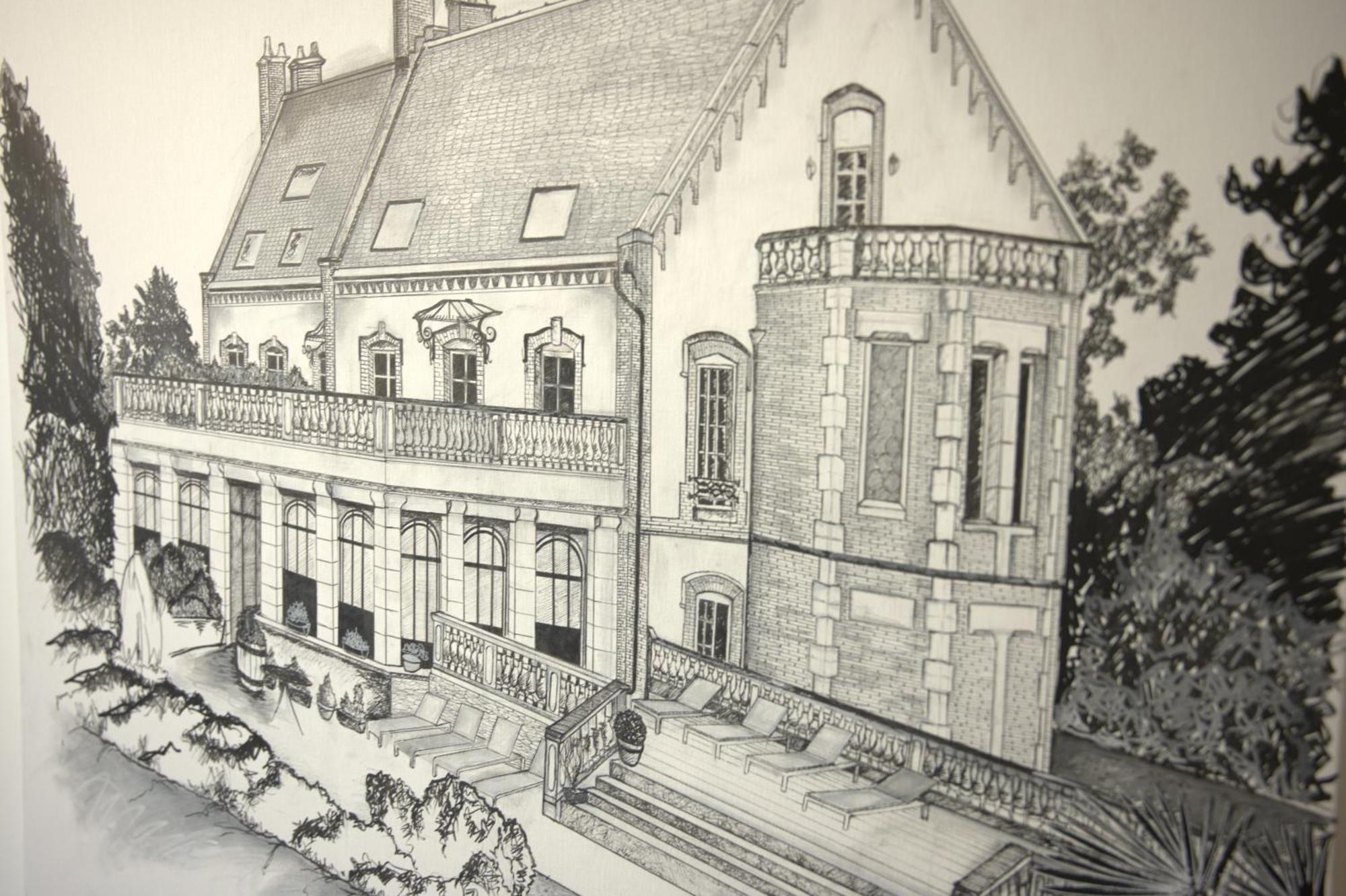 Hôtel La Villa Eugene Épernay Exterior foto